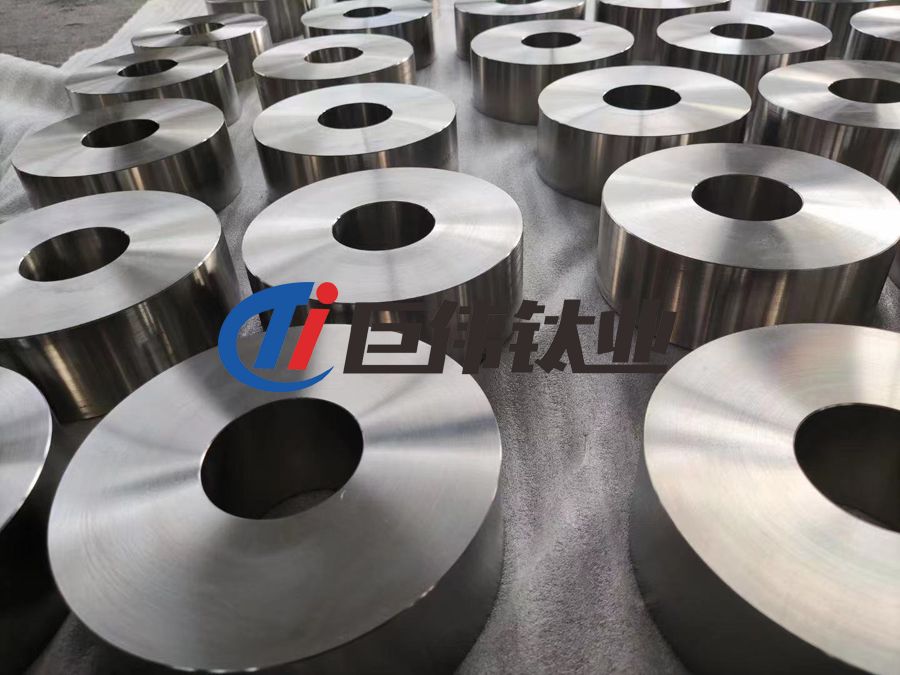 巨偉鈦業定制航空精密機械用鈦環 TC4鈦合金鍛件 鈦合金棒